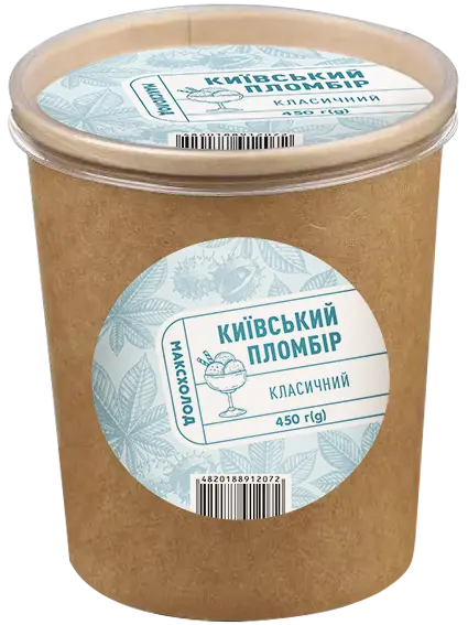 Пломбір класичний в картонному відерці